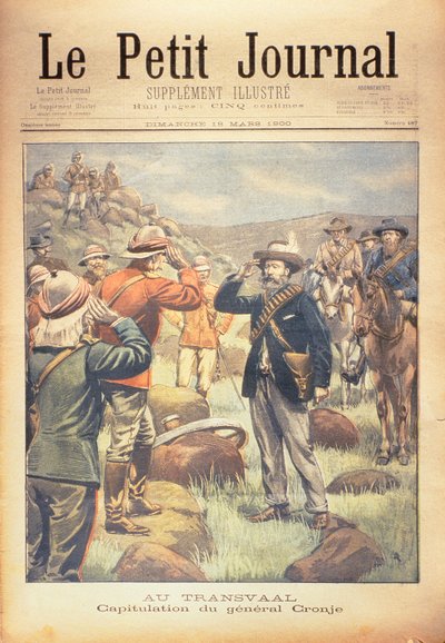 In de Transvaal: de capitulatie van generaal Cronje, voorpagina van 